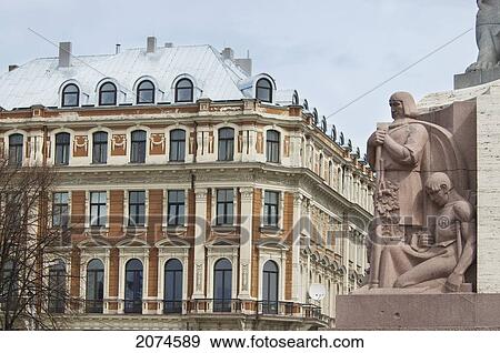 Street Scene In The Old Town, Riga, Latvia View Large Photo Image Stock Photo - Street Scene In The Old Town, Riga, Latvia. Fotosearch