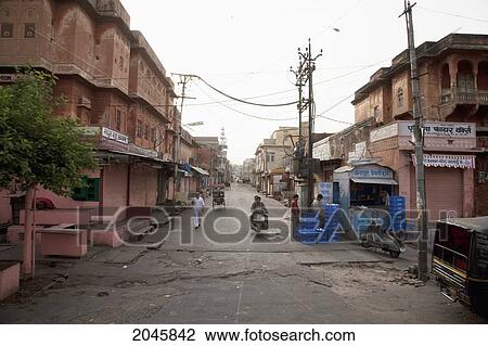 Street Scene, Jaipur, Rajasthan, India View Large Photo Image Stock Image - Street Scene, Jaipur, Rajasthan, India. Fotosearch