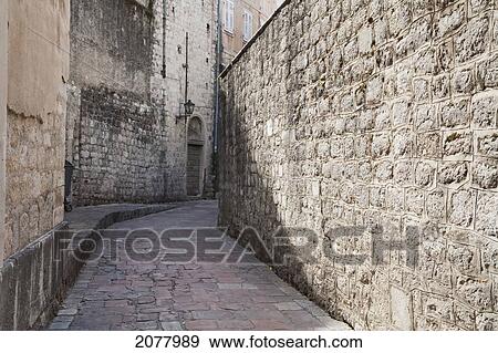 Street Scene, Kotor, Monte View Large Photo Image Stock Photo - Street Scene, Kotor, Monte. Fotosearch