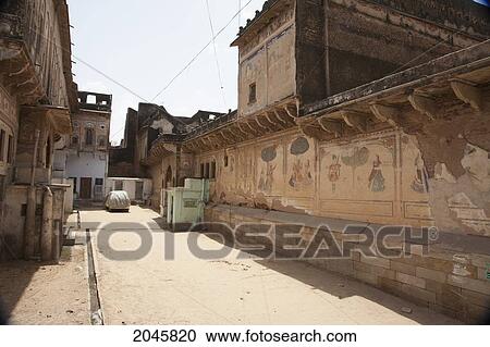 Street Scene, Nawalgarh, Rajasthan, India View Large Photo Image Stock Image - Street Scene, Nawalgarh, Rajasthan, India. Fotosearch