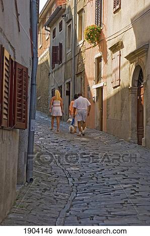 Street Scene Of Motovun, Istria, Croatia View Large Photo Image Stock Photograph - Street Scene Of Motovun, Istria, Croatia. Fotosearch
