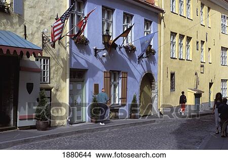 Picture - Street Scene. Fotosearch