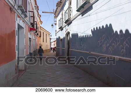 Street Scene, Potos View Large Photo Image Stock Image - Street Scene, Potos. Fotosearch