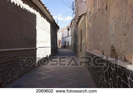 Stock Image - Street Scene, Potos. Fotosearch