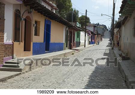 Street Scene, San Cristobal De Las Casas, Chiapas, Mexico View Large Photo Image Stock Photo - Street Scene, San Cristobal De Las Casas, Chiapas, Mexico. Fotosearch