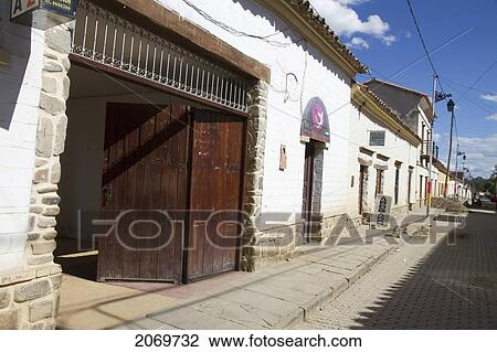 Street Scene, San Lorenzo, Tarija, Bolivia View Large Photo Image Stock Image - Street Scene, San Lorenzo, Tarija, Bolivia. Fotosearch