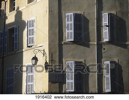 Streetlamp On Corner Of House View Large Photo Image Stock Image - Streetlamp On Corner Of House. Fotosearch