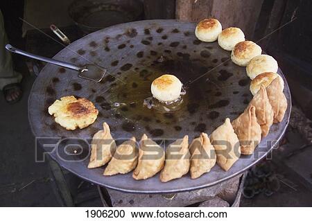 Stret Food Frying, Close Up, Jaipur, Rajasthan, India View Large Photo Image Stock Image - Stret Food Frying, Close Up, Jaipur, Rajasthan, India. Fotosearch