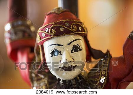 Stock Photo - String puppet; Yangon, Myanmar. Fotosearch
