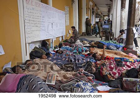Students staging a hunger strike in front of the Prefectura, Cochabamba, Bolivia View Large Photo Image Stock Photo - Students staging a hunger strike in front of the Prefectura, Cochabamba, Bolivia. Fotosearch