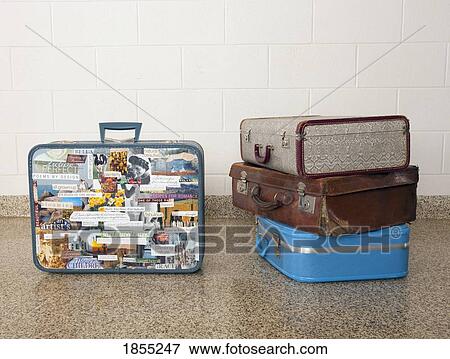 Stock Photo - Suitcases. Fotosearch