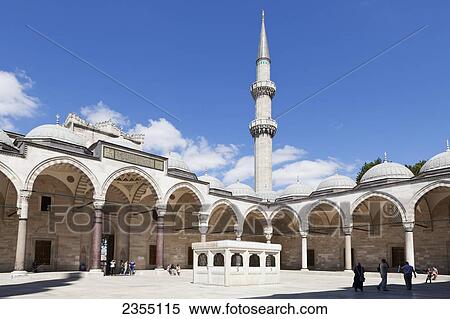 Suleymaniye Mosque in Bazaar District; Istanbul, Turkey View Large Photo Image Stock Photography - Suleymaniye Mosque in Bazaar District; Istanbul, Turkey. Fotosearch