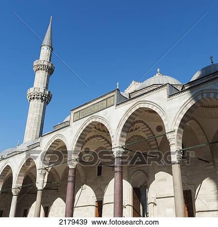 Stock Photo - Suleymaniye Mosque; Istanbul Turkey. Fotosearch