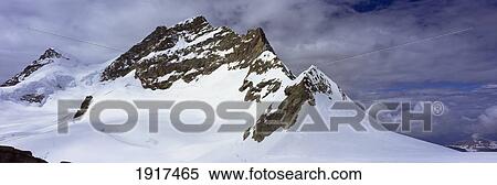 Stock Photography - Summit Of Jungfrau In The Bernese Alps. Fotosearch