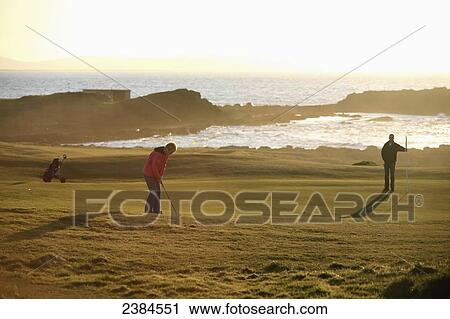 Sun setting at Port Stewart Golf Club; Port Stewart, County Londonderry, Ireland View Large Photo Image Stock Image - Sun setting at Port Stewart Golf Club; Port Stewart, County Londonderry, Ireland. Fotosearch