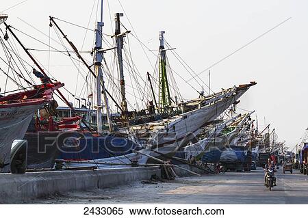 Sunda Kelapa Harbour, Jakarta, Java, Indonesia View Large Photo Image Stock Photography - Sunda Kelapa Harbour, Jakarta, Java, Indonesia. Fotosearch