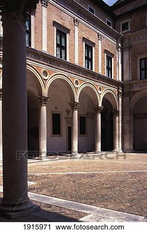 Sunlit Courtyard View Large Photo Image Stock Image - Sunlit Courtyard. Fotosearch