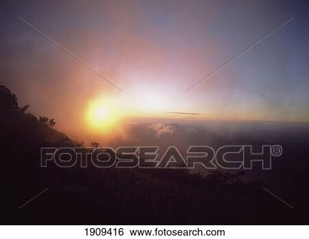 Sunrise As Seen From Emporer's View On Top Of The Zomba Plateau, Malawi. View Large Photo Image Stock Photograph - Sunrise As Seen From Emporer's View On Top Of The Zomba Plateau, Malawi.. Fotosearch