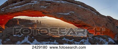 Sunrise at Mesa Arch, Canyonlands National Park; Utah, United States of America View Large Photo Image Stock Image - Sunrise at Mesa Arch, Canyonlands National Park; Utah, United States of America. Fotosearch