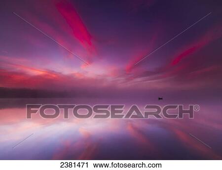 Sunrise explodes over Echo Lake in Aroostook State Park; Presque Isle, Maine, United States of America View Large Photo Image Stock Image - Sunrise explodes over Echo Lake in Aroostook State Park; Presque Isle, Maine, United States of America. Fotosearch