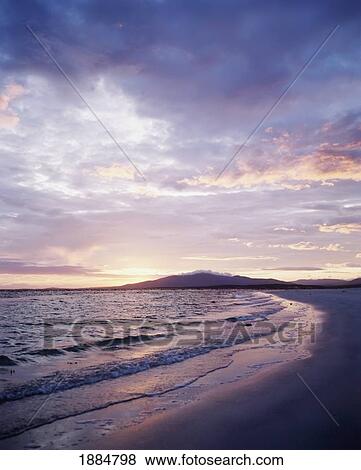 Sunrise On Beach View Large Photo Image Stock Photo - Sunrise On Beach. Fotosearch