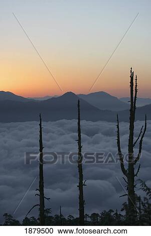 Sunrise Over Paro Valley In Himalayas View Large Photo Image Stock Image - Sunrise Over Paro Valley In Himalayas. Fotosearch