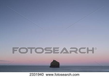 Sunrise Over The Atlantic Ocean Off The Southwestern Tip Of Iceland, Seen From The Reykanenes Peninsula; Iceland View Large Photo Image Stock Image - Sunrise Over The Atlantic Ocean Off The Southwestern Tip Of Iceland, Seen From The Reykanenes Peninsula; Iceland. Fotosearch