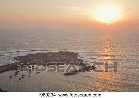Picture - Sunset From El Morro, Arica, Arica & Parinacota Region, Chile. Fotosearch