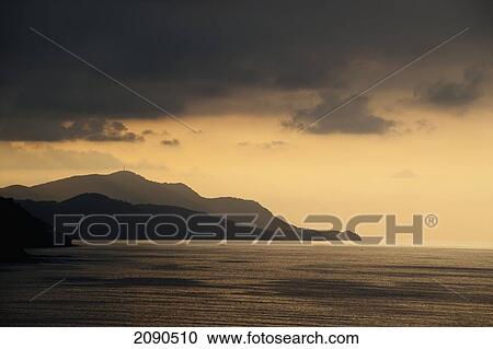 Sunset From Mirador De La Hilandera, Deba, Basque Country, Spain View Large Photo Image Stock Image - Sunset From Mirador De La Hilandera, Deba, Basque Country, Spain. Fotosearch