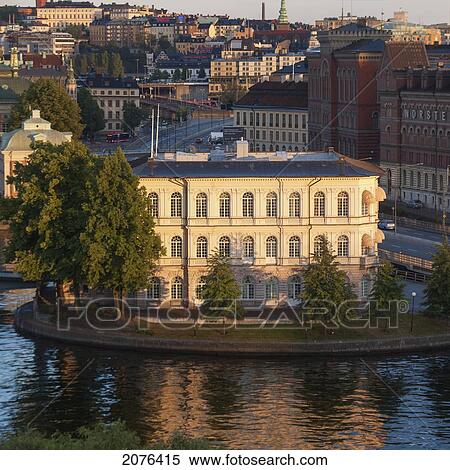 Sunset Over The Cityscape And The Stromsborg; Stockholm Sweden View Large Photo Image Stock Photography - Sunset Over The Cityscape And The Stromsborg; Stockholm Sweden. Fotosearch