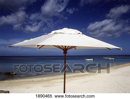 Stock Photography - Sunshade On Beach. Fotosearch