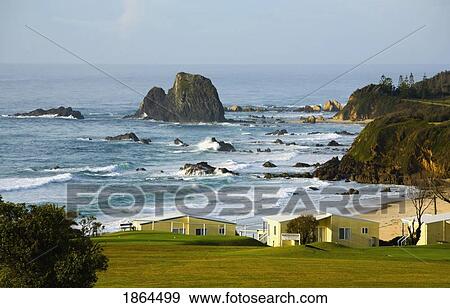 Surfbeach Resort, Narooma, New South Wales, Australia View Large Photo Image Stock Photo - Surfbeach Resort, Narooma, New South Wales, Australia. Fotosearch