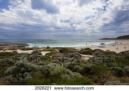 Surfing Destination Of Rivermouth Beach Near Margaret River And Prevelly; Western Australia Australia View Large Photo Image Stock Image - Surfing Destination Of Rivermouth Beach Near Margaret River And Prevelly; Western Australia Australia. Fotosearch