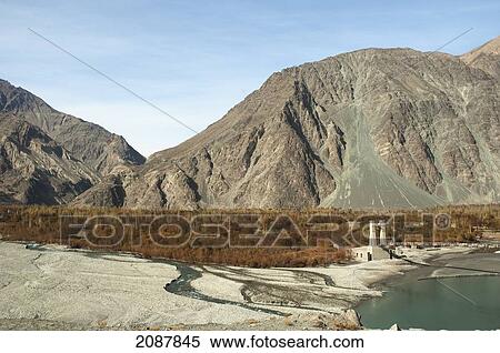 Suspension Bridge Over The Shyok River, Northern Areas, Pakistan View Large Photo Image Stock Photography - Suspension Bridge Over The Shyok River, Northern Areas, Pakistan. Fotosearch
