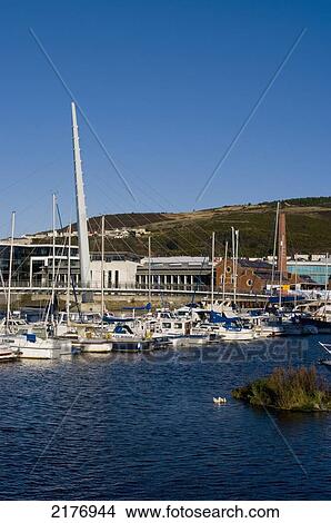 Picture - Swansea, Wales Uk. Fotosearch