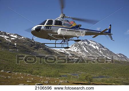 Sweden, Helicopter transfer for fly fishing trip to Stora Sjofallet National Park; Lappland View Large Photo Image Stock Photograph - Sweden, Helicopter transfer for fly fishing trip to Stora Sjofallet National Park; Lappland. Fotosearch