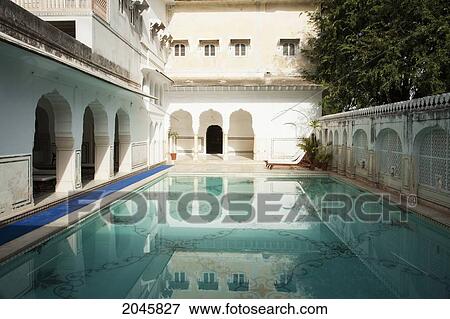 Swimming Pool At Samode Bagh, Samode, Rajasthan, India View Large Photo Image Stock Photo - Swimming Pool At Samode Bagh, Samode, Rajasthan, India. Fotosearch