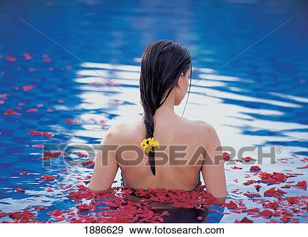 Swimming Pool At Spa View Large Photo Image Stock Photo - Swimming Pool At Spa. Fotosearch