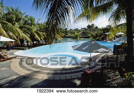 Swimming Pool, Paradise Cove Hotel View Large Photo Image Picture - Swimming Pool, Paradise Cove Hotel. Fotosearch