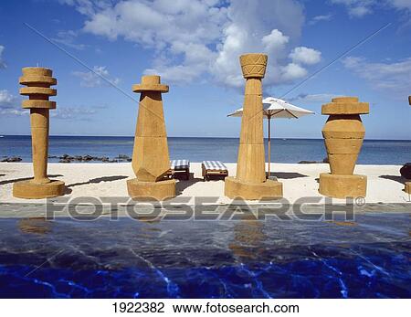 Swimming Pool With Statues View Large Photo Image Stock Image - Swimming Pool With Statues. Fotosearch