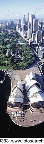 Stock Image - Sydney, High Angle View. Fotosearch