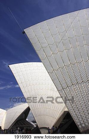 Stock Image - Sydney Opera House Exterior Detail. Fotosearch