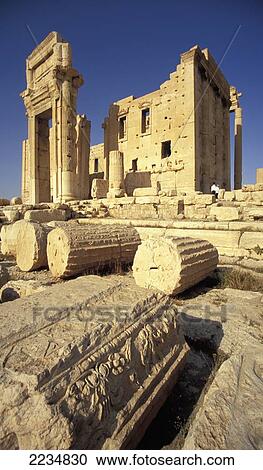Syria, Temple Of Bel; Palmrya, Cella View Large Photo Image Stock Image - Syria, Temple Of Bel; Palmrya, Cella. Fotosearch