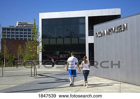 Stock Photo - Tacoma Art Museum; Tacoma, Washington State, Usa. Fotosearch