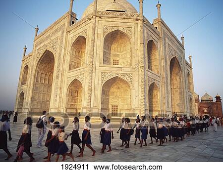 Taj Mahal View Large Photo Image Stock Image - Taj Mahal. Fotosearch