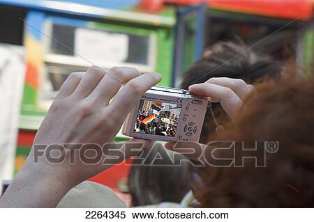 Taking pictures at gay pride parade; toronto ontario canada View Large Photo Image Stock Photography - Taking pictures at gay pride parade; toronto ontario canada. Fotosearch