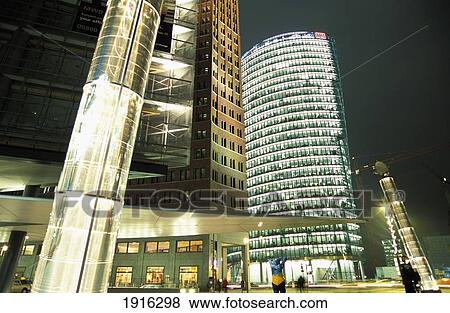 Stock Photo - Tall Bahn Building. Fotosearch
