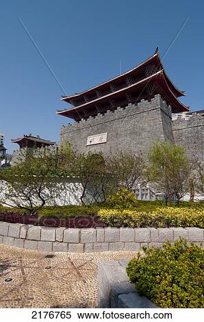 Stock Photography - Tang Dynasty, Fisherman's Wharf, Macau, China, 2008. Fotosearch