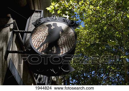 Picture - Tango sign, Buenos Aires, Argentina. Fotosearch