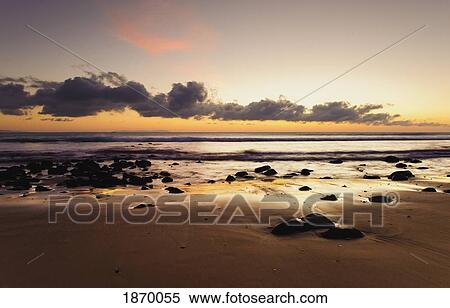 Stock Photography - Tarifa, Costa De La Luz, Andalucia, Spain; Hurricane Hotel Beach. Fotosearch